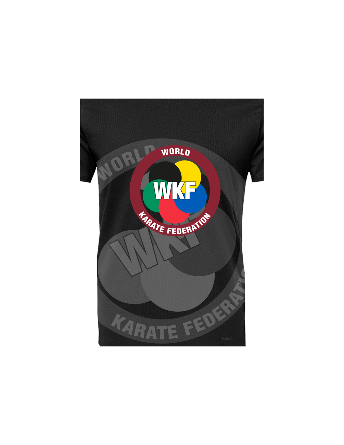 WKF Full Print T-Shirt Black*++*WKF Full Print T-Shirt Black